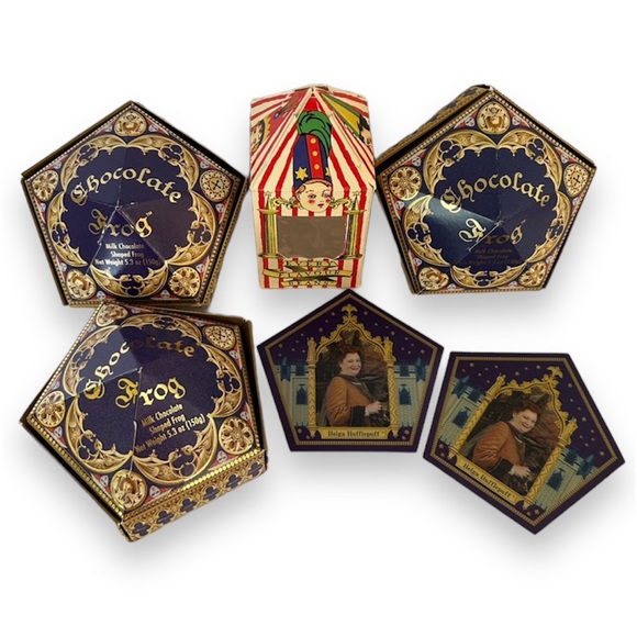 Collectible Wizarding World of Harry Potter Boxes/Helga Hufflepuff Wizard Cards - Picture 1 of 16